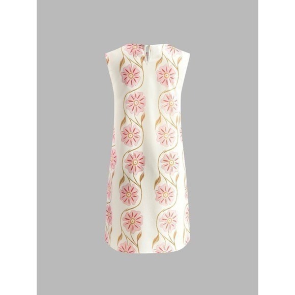 Commense Sleeveless Mini Dress Floral Print A-Line Casual Summer  size‎ M - Picture 11 of 12
